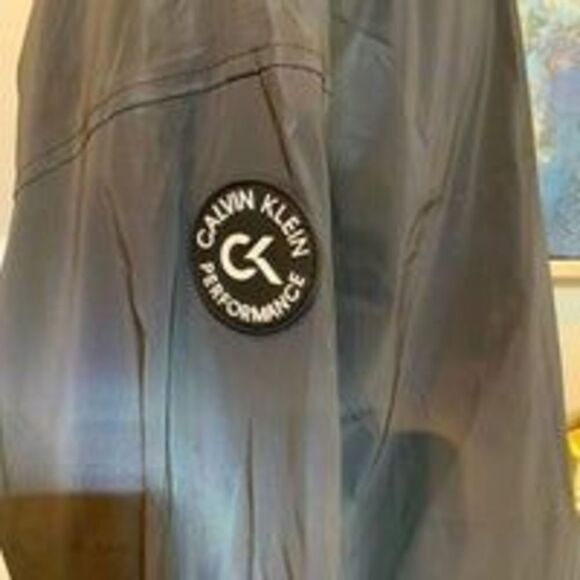 Calvin Klein Jacket Grey Neon Pink - Picture 3 of 12